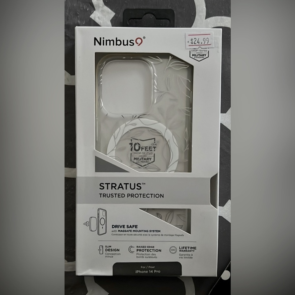 Nimbus9 iPhone 14 Pro case with MagSafe mounting system